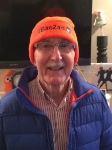 old man in baczac beanie