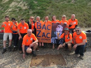 Group of people in baczac t-shirts