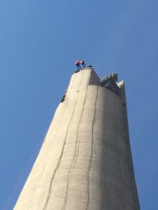 abseiling for baczac