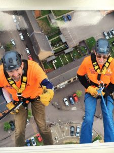 abseiling for baczac